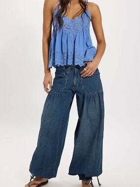 Free People We the Free Lotus Balloon Jeans